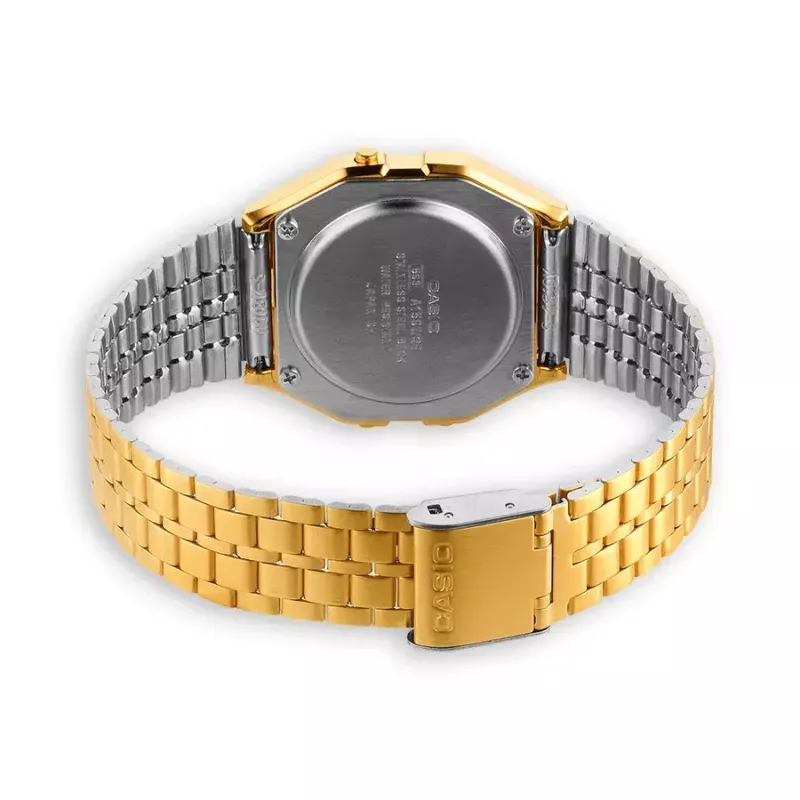 Náramkové hodinky Casio A159WGEA-1EF zlatá strieborná