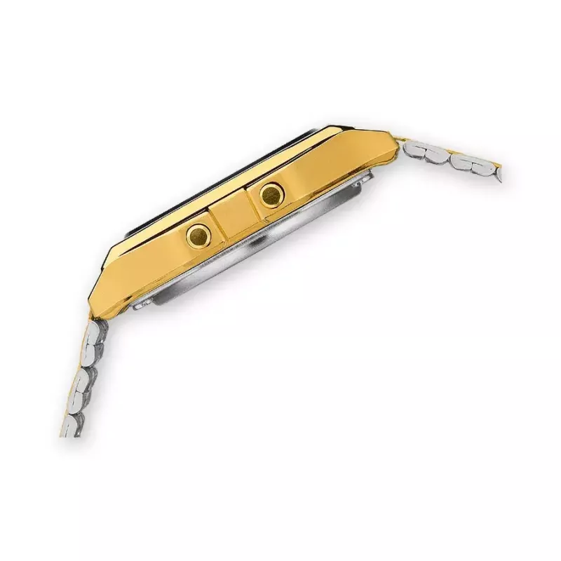 Náramkové hodinky Casio A159WGEA-1EF zlatá strieborná