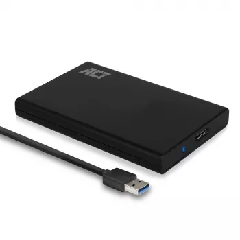 HDD/SSD puzdro ACT 2,5-palcové SATA puzdro na pevné disky bez skrutiek USB 3.2 Gen1
