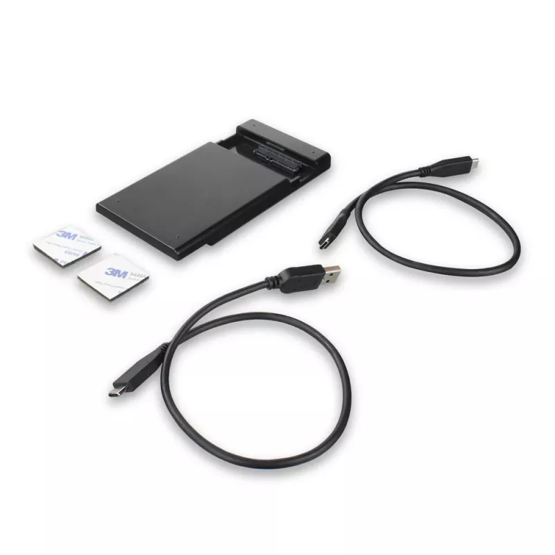 HDD/SSD puzdro ACT AC1225 2,5 palca SATA USB-C 3.2 Gen2 čierne
