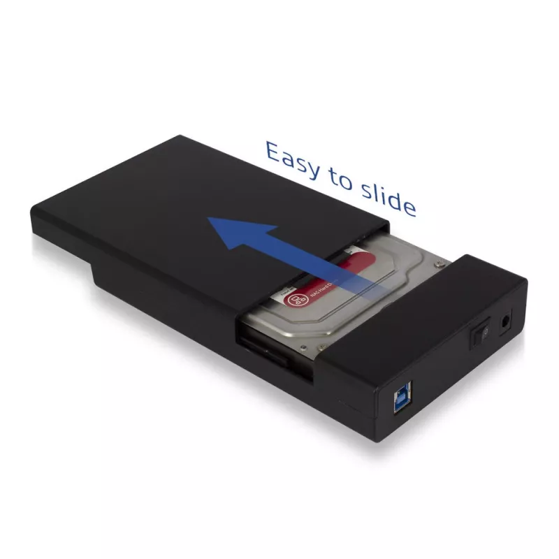 HDD/SSD puzdro ACT AC1405 3,5 palca SATA USB 3.2 Gen1 čierne