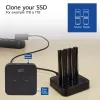 ACT M.2 NVMe/PCIe duálna SSD dokovacia klonovacia stanica, USB-C 3.2 Gen2