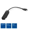 ACT USB-C adaptérový kábel pre 2,5-palcový SATA pevný disk/SSD AC1525 0,15 m čierny