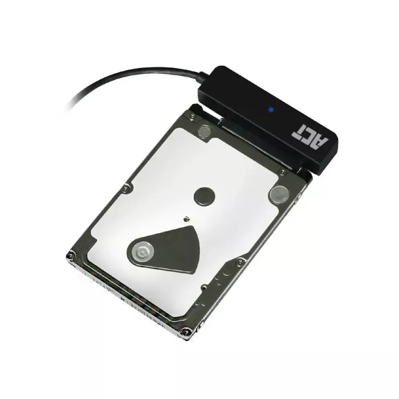 ACT USB-C adaptérový kábel pre 2,5-palcový SATA pevný disk/SSD AC1525 0,15 m čierny