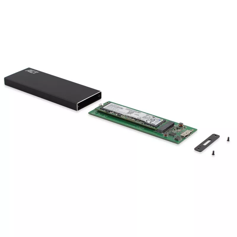 SSD puzdro ACT M.2 USB 3.2 Gen1 čierne 5 Gbit/s