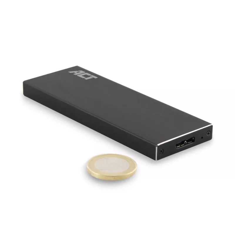 SSD puzdro ACT M.2 USB 3.2 Gen1 čierne 5 Gbit/s