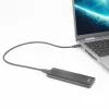 SSD puzdro ACT AC1615 USB-C M.2 NVMe PCIe 10 Gbit/s čierne
