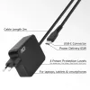 ACT USB-C napájací zdroj na notebook 65W s Power-Delivery profilmi, 2 metre