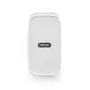 ACT kompaktný USB-C nabíjací adaptér 20W rýchle nabíjanie interiér univerzálny biely