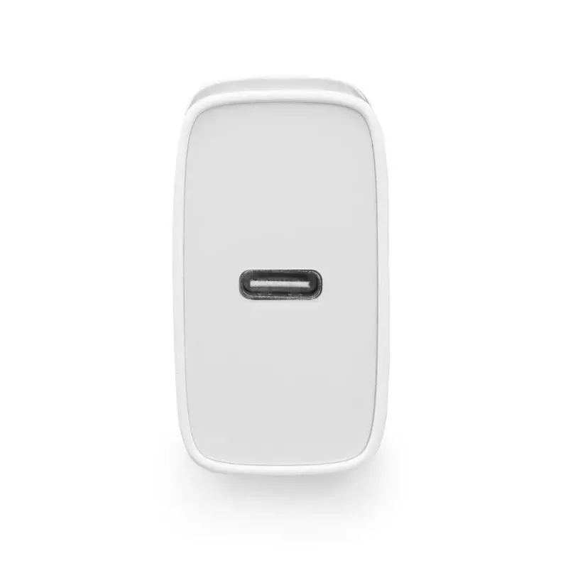 ACT kompaktný USB-C nabíjací adaptér 20W rýchle nabíjanie interiér univerzálny biely