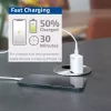 ACT kompaktný USB-C nabíjací adaptér 20W rýchle nabíjanie interiér univerzálny biely