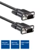 VGA kábel ACT AC3510 — 1,8 m, VGA (D-Sub) na VGA (D-Sub), čierny