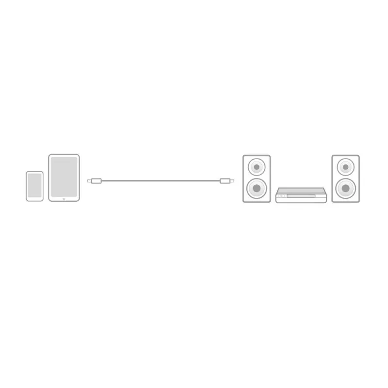 ACT 5 metrov kvalitný stereo audio prepojovací kábel 3,5 mm jack konektor samec - konektor samec