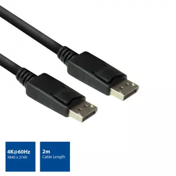 DisplayPort kábel konektor samec - konektor samec ACT AC3902 2 metre