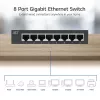 Neřízený switch ACT AC4418 8 portov Gigabit Ethernet 10/100/1000