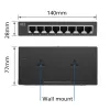 Neřízený switch ACT AC4418 8 portov Gigabit Ethernet 10/100/1000