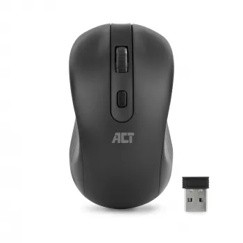 ACT AC5105 obojručná bezdrôtová myš, čierna