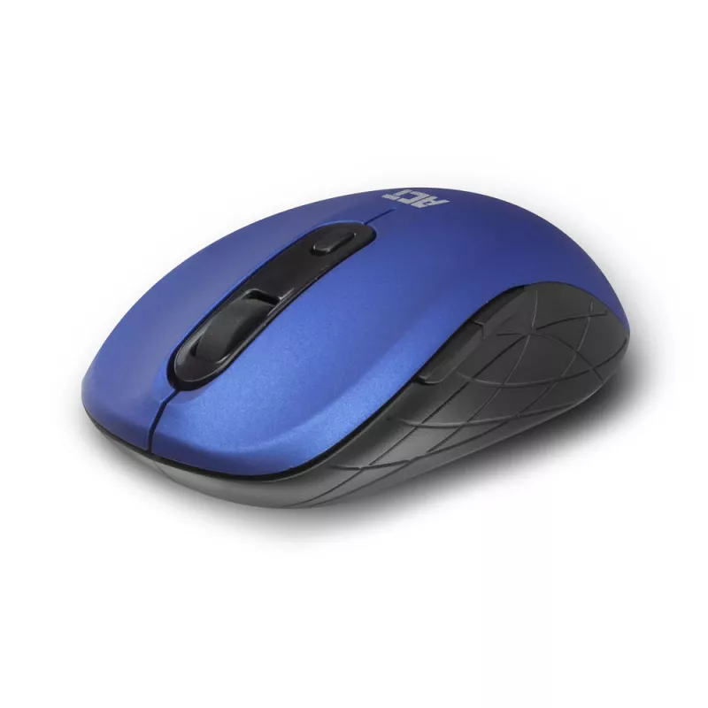 ACT AC5140 obojručná bezdrôtová myš, 1600 DPI, RF Wireless, modrá/čierna