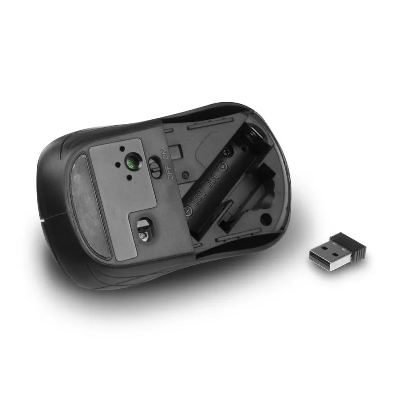 ACT AC5140 obojručná bezdrôtová myš, 1600 DPI, RF Wireless, modrá/čierna