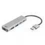 USB Hub ACT AC6125 3.2 Gen 1 Type-A 5000 Mbit/s sivý
