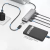 USB Hub ACT AC6125 3.2 Gen 1 Type-A 5000 Mbit/s sivý