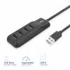ACT AC6320 Rozhranie Hub USB 3.2 Gen 1 (3.1 Gen 1) Type-A 5000 Mbit/s čierny