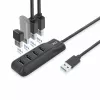 ACT AC6320 Rozhranie Hub USB 3.2 Gen 1 (3.1 Gen 1) Type-A 5000 Mbit/s čierny