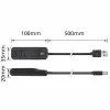 ACT AC6320 Rozhranie Hub USB 3.2 Gen 1 (3.1 Gen 1) Type-A 5000 Mbit/s čierny