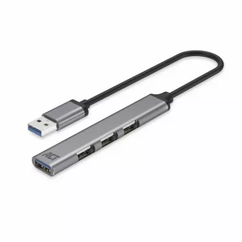 ACT AC6325 USB 3.2 Gen 1 Type-A Hub 5000 Mbit/s sivá