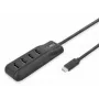 ACT AC6420 Rozhranie Hub USB 3.2 Gen 1 (3.1 Gen 1) Type-C 5000 Mbit/s čierny