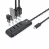 ACT AC6420 Rozhranie Hub USB 3.2 Gen 1 (3.1 Gen 1) Type-C 5000 Mbit/s čierny