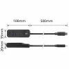 ACT AC6420 Rozhranie Hub USB 3.2 Gen 1 (3.1 Gen 1) Type-C 5000 Mbit/s čierny