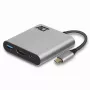 ACT USB-C multiport adaptér pre 1 HDMI monitor, 1x USB-A, PD priechod
