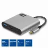 ACT USB-C multiport adaptér pre 1 HDMI monitor, 1x USB-A, PD priechod