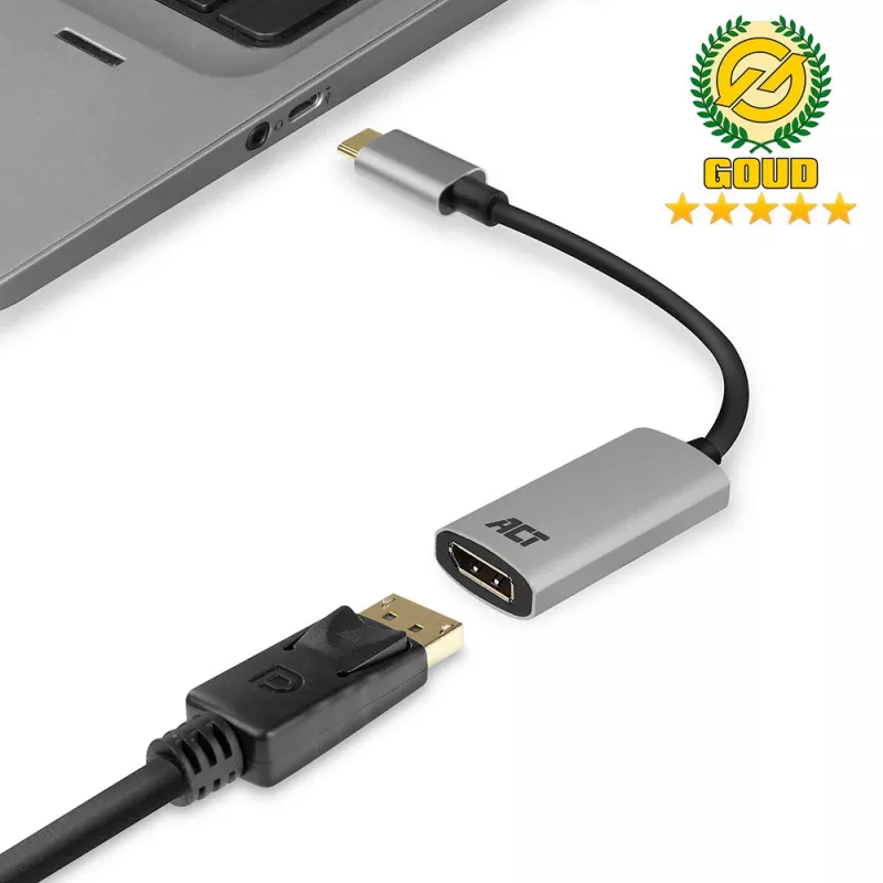 USB-C na DisplayPort adaptér ACT AC7030