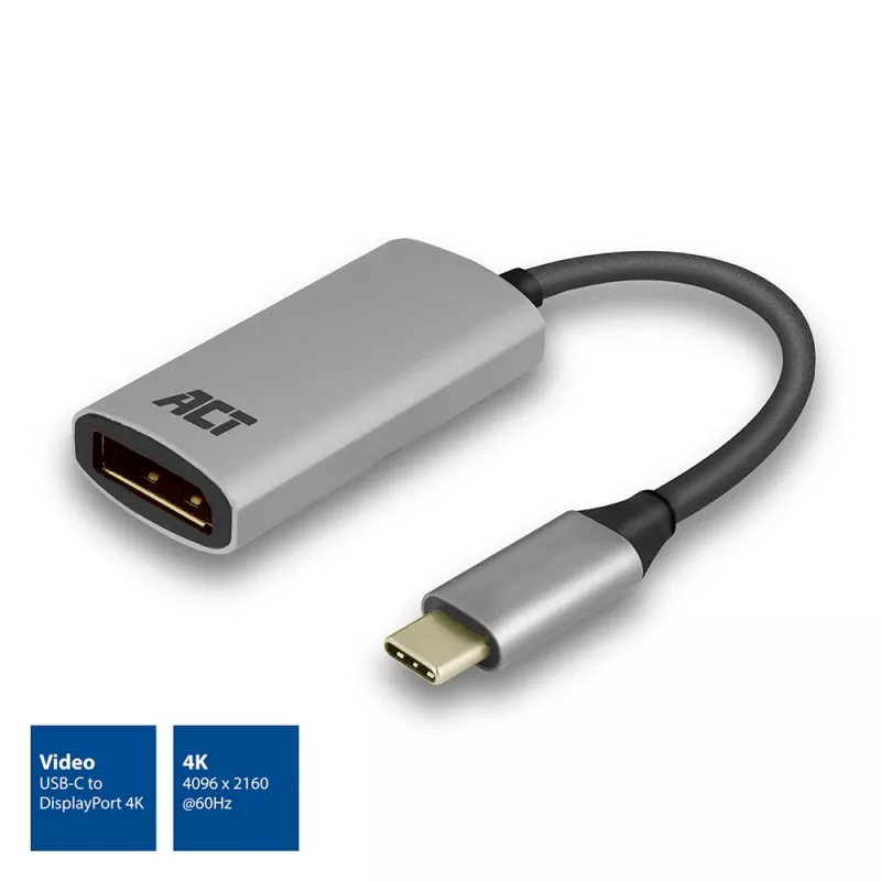 USB-C na DisplayPort adaptér ACT AC7030