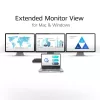 ACT USB-C dokovacia stanica 4K, pre 2 alebo 3 HDMI/DisplayPort monitory, DisplayLink