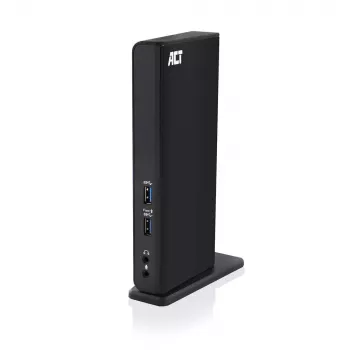 ACT Univerzálna USB-C alebo USB-A dokovacia stanica, pre 2 HDMI monitory, DisplayLink