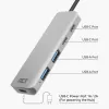 ACT AC7072 USB 3.2 Gen 1 Type-C Hub 5000 Mbit/s čierna sivá