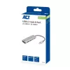 ACT AC7072 USB 3.2 Gen 1 Type-C Hub 5000 Mbit/s čierna sivá