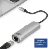 USB Hub ACT AC7081 Type-C 2500 Mbit/s hliník
