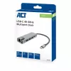 ACT USB-C 4K dokovacia stanica pre 1 HDMI monitor, Ethernet, USB-A, PD priechod
