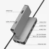 ACT USB-C 4K dokovacia stanica pre 1 HDMI monitor, Ethernet, USB-C, USB-A, čítačka kariet a PD priechod