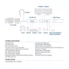 ACT Univerzálna USB-C dokovacia stanica 4K, pre 2 HDMI/DisplayPort monitory, DisplayLink, kompaktný dizajn
