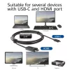 USB-C na HDMI kábel ACT AC7315 2 metre