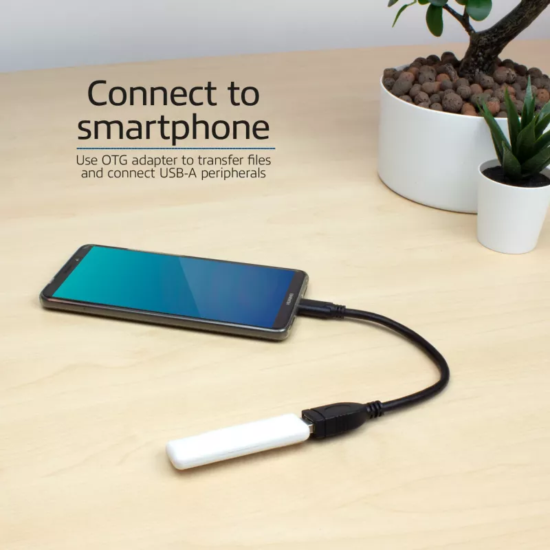 ACT USB 3.0 kábel OTG USB-C konektor samec na USB-A konektor samica 0,2 m 5 Gbit/s