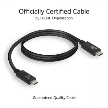 ACT USB 3.0 kábel USB-C USB-IF certifikovaný 2 metre 5 Gbit/s