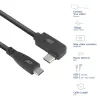 ACT USB 3.0 uhlový kábel USB-C 1 meter 5 Gbit/s čierny