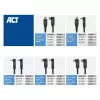 ACT USB 3.0 uhlový kábel USB-C 1 meter 5 Gbit/s čierny