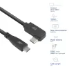ACT USB 3.0 uhlový kábel USB-C 2 metre 5 Gbit/s čierny